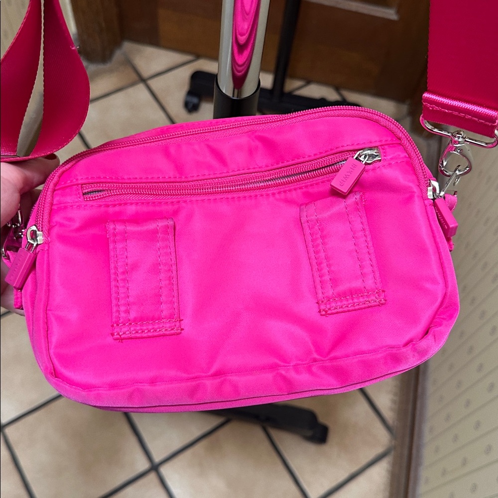 Stylish Pink Crossbody Bag IHKWIP - Picture 5 of 5